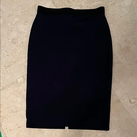 Alfani Classic Navy Pencil Skirt - Picture 1 of 5